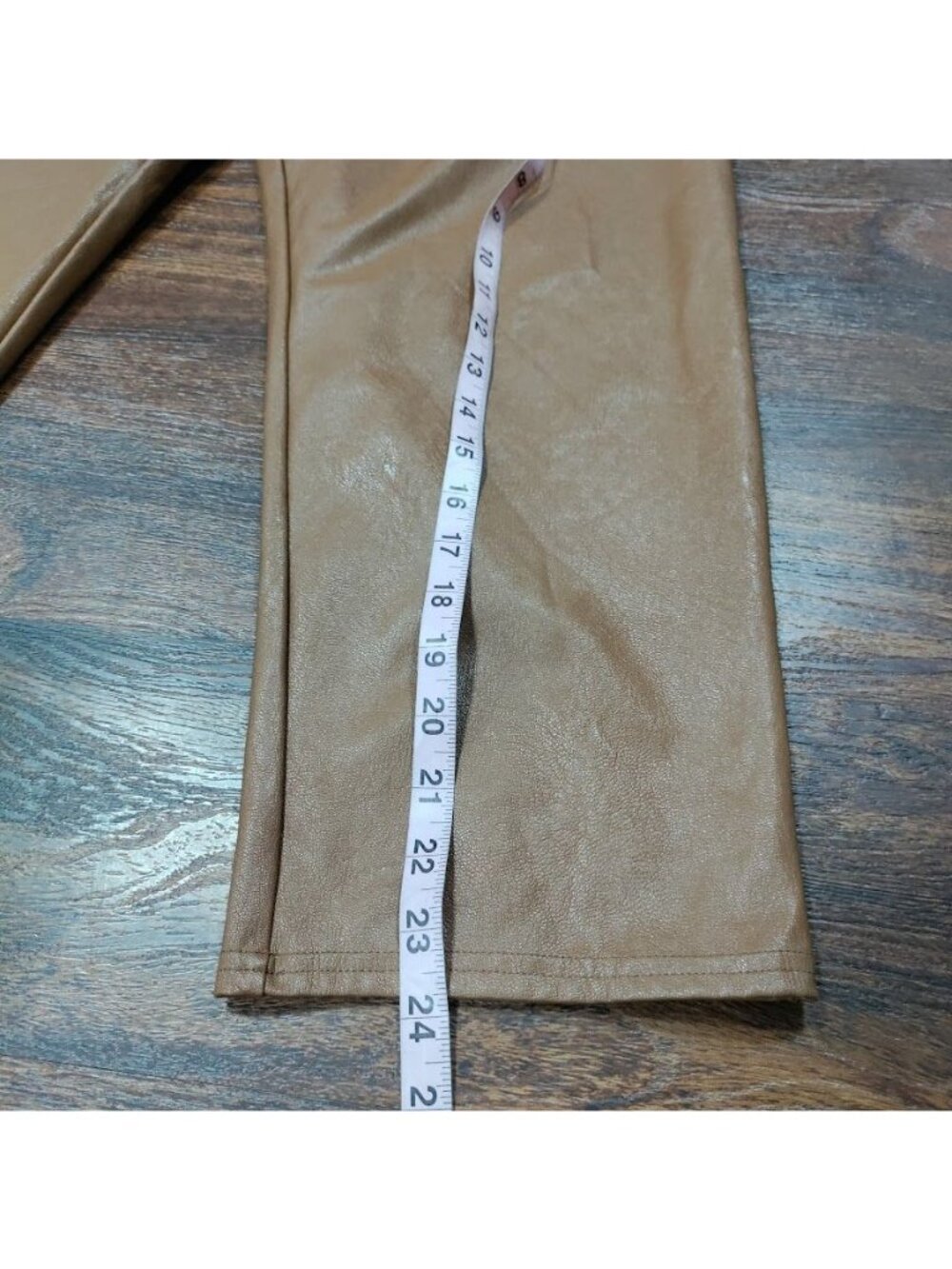 Commando Faux Leather Paperbag High Waisted Pant M - Picture 7 of 7